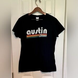 Austin Texas Graphic T-shirt Women’s Size Medium‎